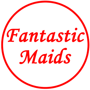 Fantastic Maids Business Logo - Red & White