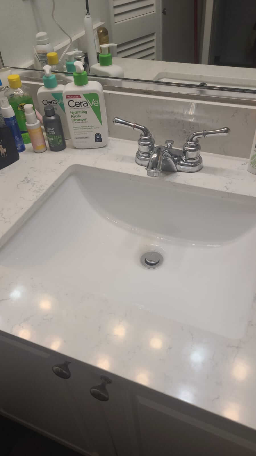 Fantastic Maids Bathroom Sink Cleaning Photo