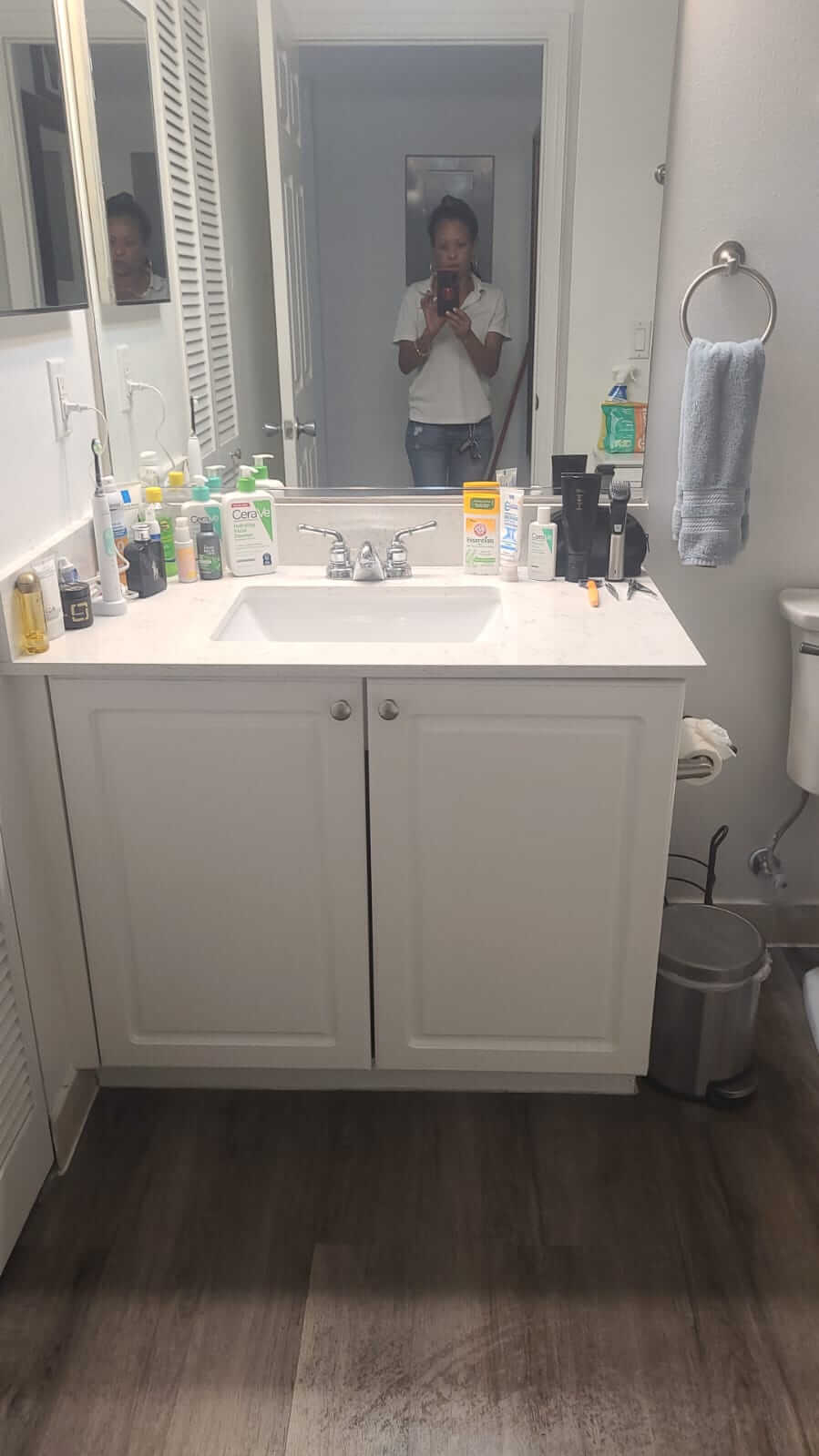 Fantastic Maids Bathroom Vanity Cleaning Photo